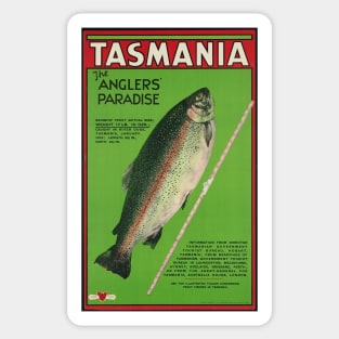 Tasmania. The anglers' paradise Sticker